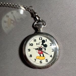2003 Fossil Mickey Mouse Pocket Watch.